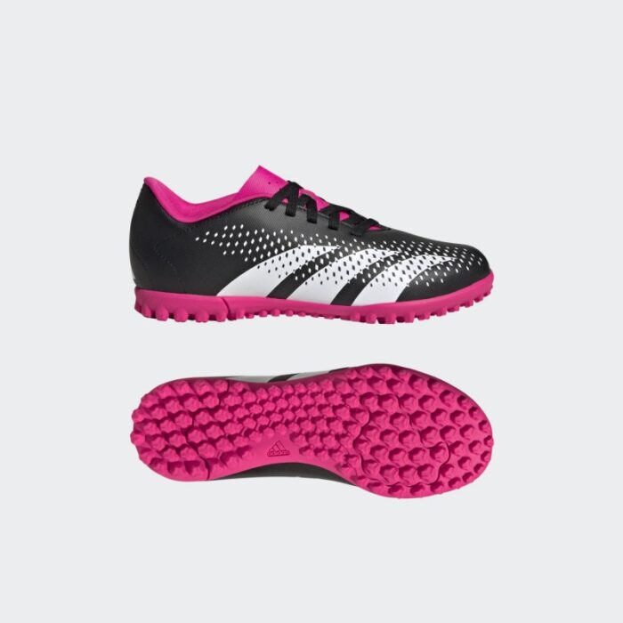 ⁦adidas Unisex Predator Accuracy.4 Turf Boots- حذاء اديداس بريداتور اكيورسي 4 للجنسين لون أسود⁩ - الصورة ⁦3⁩