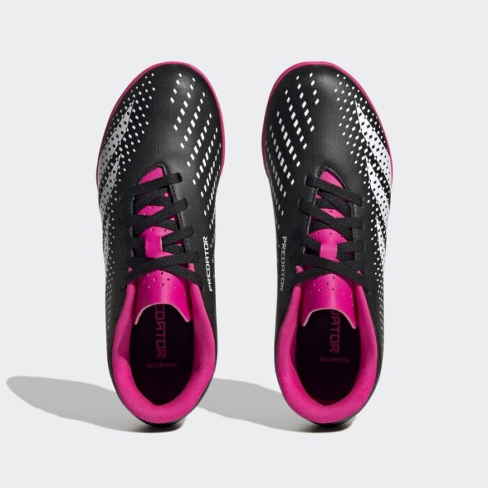 ⁦adidas Unisex Predator Accuracy.4 Turf Boots- حذاء اديداس بريداتور اكيورسي 4 للجنسين لون أسود⁩ - الصورة ⁦6⁩