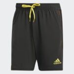 ⁦adidas Messi Woven Shorts - Black- شورت اديداس ميسي ويفن للرجال لون أسود⁩ - الصورة ⁦6⁩