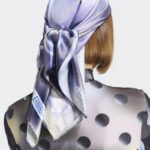 ⁦adidas Womens' Head Scarf - Multicolor- ربطة رأس سكارف اديداس للنساء⁩ - الصورة ⁦2⁩