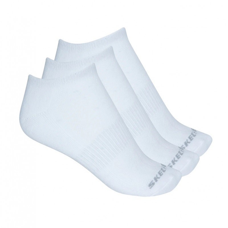 ⁦Skechers Socks ((41-46) جوارب سكيتشرز للرجال لون أبيض⁩ - الصورة ⁦1⁩