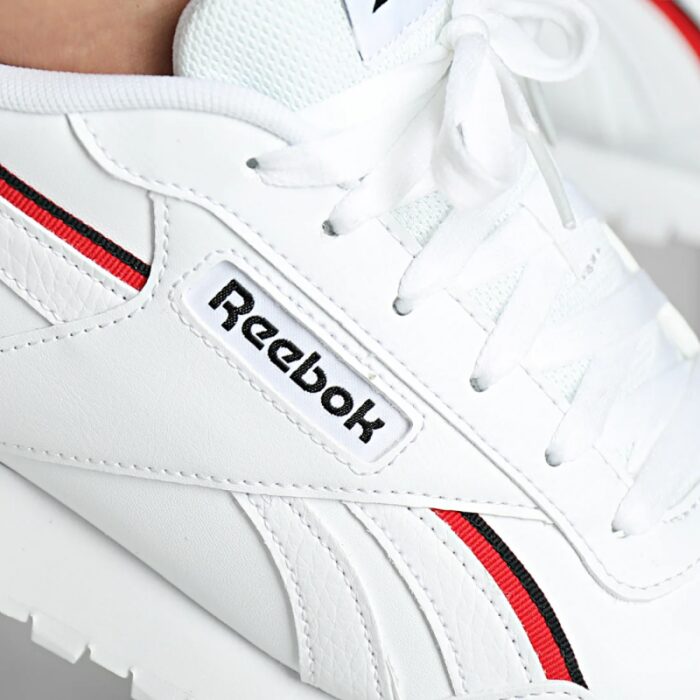 ⁦Reebok Mens' Glide Vegan Shoes- حذاء ريبوك جلايد فيجان للرجال لون أبيض⁩ - الصورة ⁦3⁩
