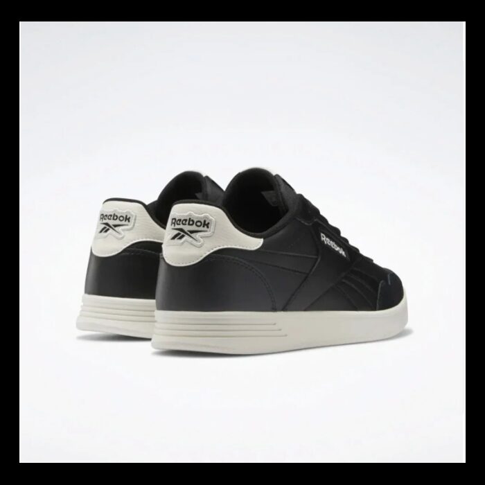 ⁦Reebok Unisex Court Advance Siyah Shoes- حذاء ريبوك كورت ادفانس للجنسين لون اسود وأبيض⁩ - الصورة ⁦2⁩