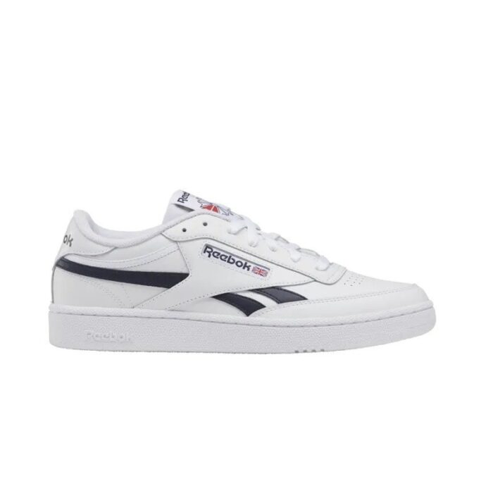10326248_67db86509e40f Reebok Men's Club C Revenge Shoes - حذاء ريبوك كلوب سي ريفينج للرجال لون أبيض وكحلي - الصورة 1