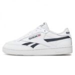 ⁦Reebok Men's Club C Revenge Shoes - حذاء ريبوك كلوب سي ريفينج للرجال لون أبيض وكحلي⁩ - الصورة ⁦2⁩