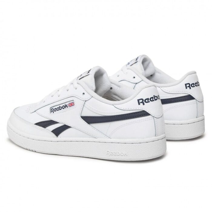 ⁦Reebok Men's Club C Revenge Shoes - حذاء ريبوك كلوب سي ريفينج للرجال لون أبيض وكحلي⁩ - الصورة ⁦5⁩