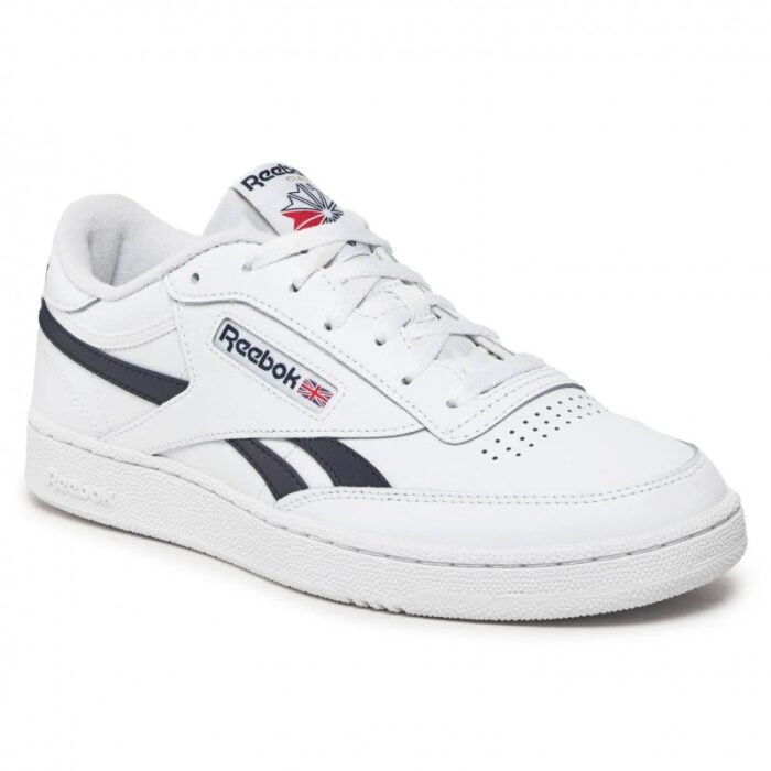 ⁦Reebok Men's Club C Revenge Shoes - حذاء ريبوك كلوب سي ريفينج للرجال لون أبيض وكحلي⁩ - الصورة ⁦7⁩