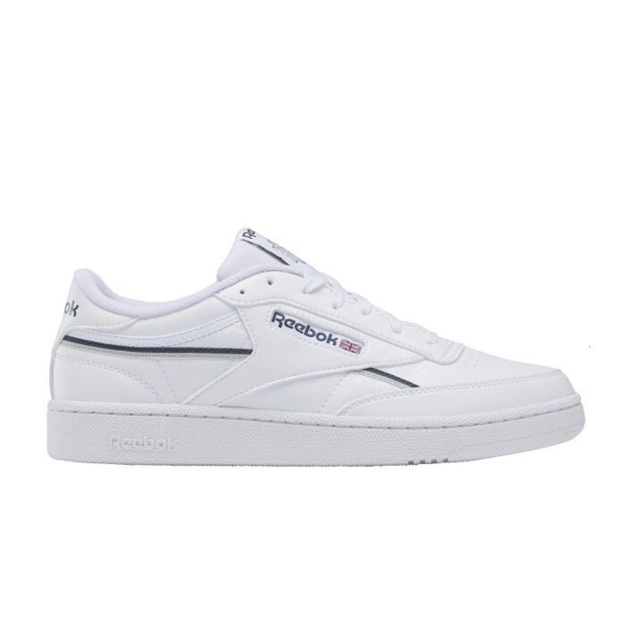 10326250_67db865b5c226 Reebok Mens' Club C 85 Vegan Shoes- حذاء ريبوك كلوب سي 85 فيجان للرجال لون أبيض - الصورة 1