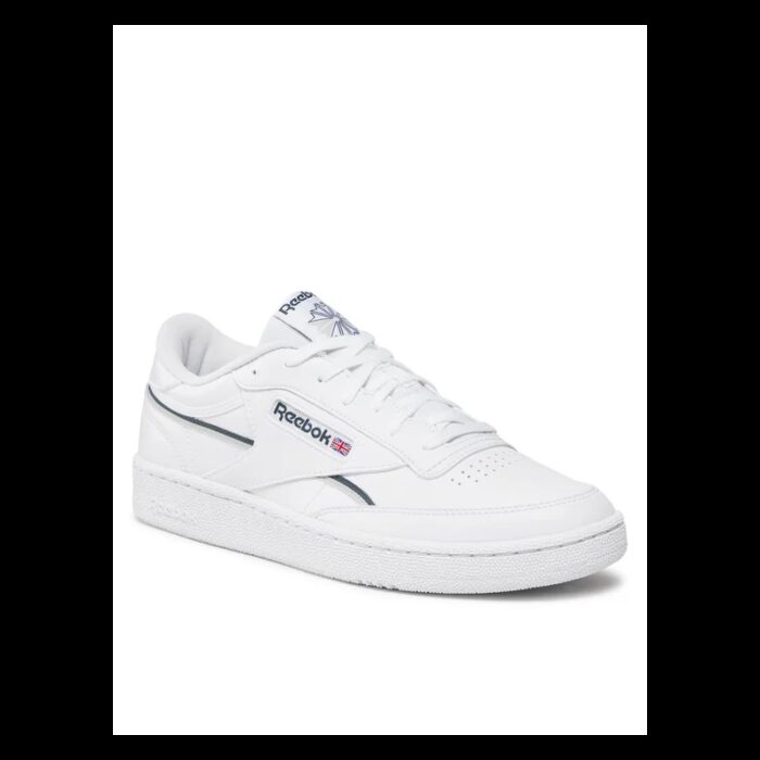 ⁦Reebok Mens' Club C 85 Vegan Shoes- حذاء ريبوك كلوب سي 85 فيجان للرجال لون أبيض⁩ - الصورة ⁦2⁩