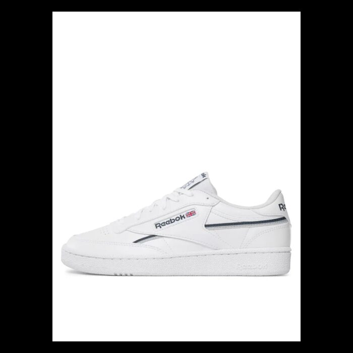 ⁦Reebok Mens' Club C 85 Vegan Shoes- حذاء ريبوك كلوب سي 85 فيجان للرجال لون أبيض⁩ - الصورة ⁦6⁩