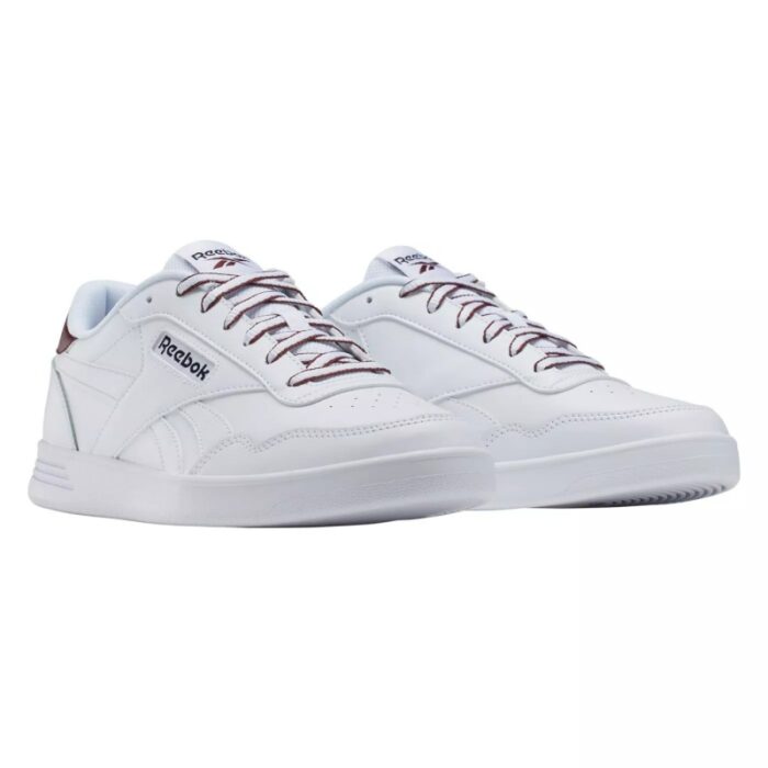 ⁦Reebok Men's Court Advance Shoes- حذاء ريبوك كورت ادفانس للرجال لون أبيض⁩ - الصورة ⁦4⁩