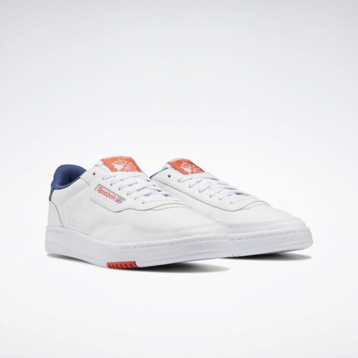 ⁦Reebok Unisex Court Peak Classic Shoes White- حذاء ريبوك كورت بيك للجنيسين لون أبيض⁩ - الصورة ⁦2⁩