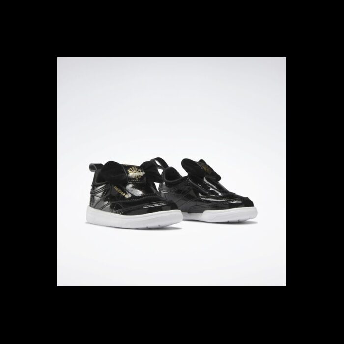 ⁦Reebok Kids' Club C Slip-On IV  Shoes- حذاء ريبوك كلوب سي سليب اون للأطفال لون أسود⁩ - الصورة ⁦7⁩