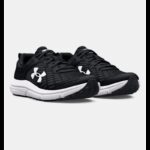 ⁦Under Under Boys' Grade School Assert 10 Running Shoes-ذار اندر ارمور اسيرت 10 للجري للشباب لون أسود وأبيض⁩ - الصورة ⁦3⁩