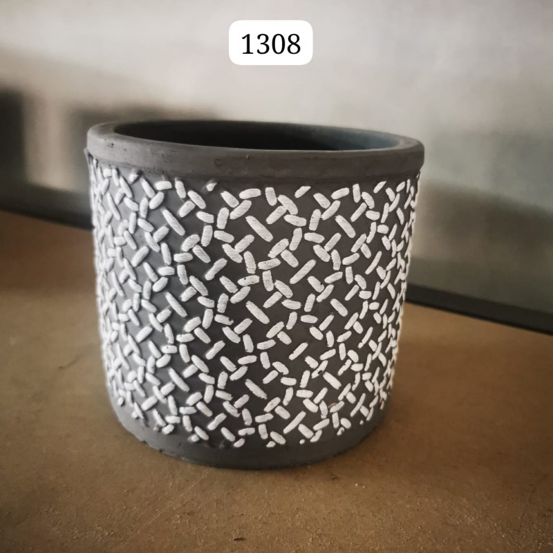 ⁦قوار اسمنت قطعة واحدة لون سكني وأبيض⁩ - الصورة ⁦1⁩