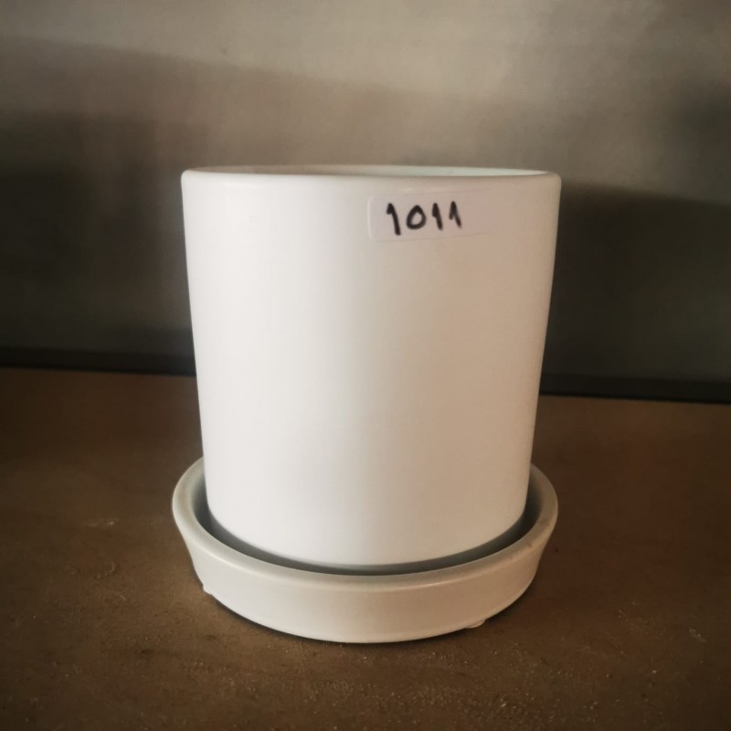 ⁦قوار بورسلان قطعة واحدة لون أبيض⁩ - الصورة ⁦1⁩