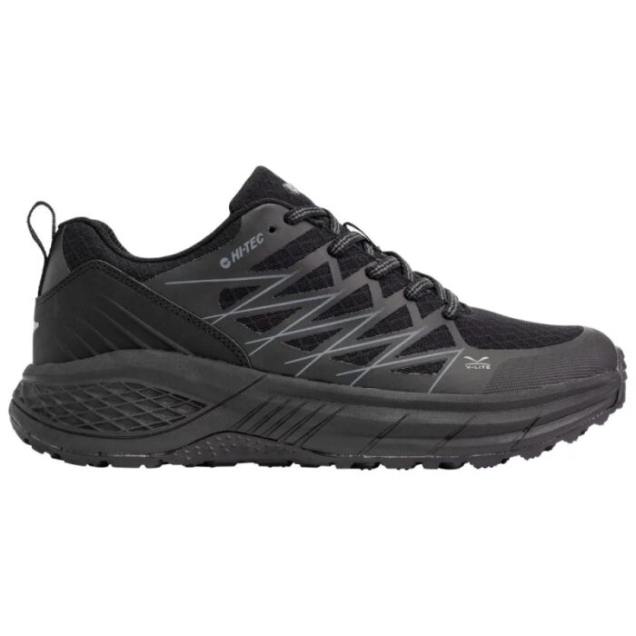 ⁦Hi-Tec Mens Trail Lite Walking Shoes - حذاء هاي تك تريل لايت للرجال لون أسود⁩ - الصورة ⁦2⁩