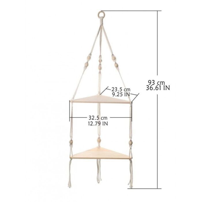 ⁦ستاند ديكور زاوية خشب⁩ - الصورة ⁦2⁩