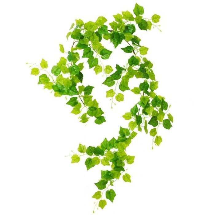 ⁦حبل ورق الشجر الصناعي بطول 2 متر للزينة⁩ - الصورة ⁦8⁩