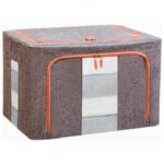 ⁦صندوق تخزين متعدد الاستعمالات بتصميم مستطيل حجم 42×60 سم⁩ - الصورة ⁦7⁩