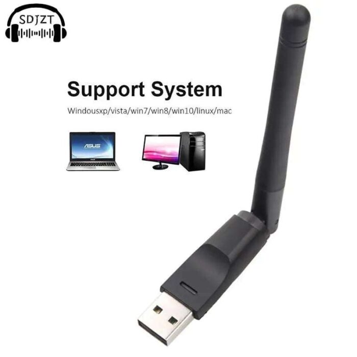 ⁦محول شبكة لاسلكي (واي فاي) ثنائي النطاق مخرج USB⁩ - الصورة ⁦2⁩