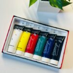 طقم ألوان اكريلك 75 مل من 6 ألوان