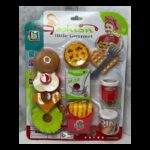 ⁦لعبة مجموعة الوجبات للأطفال 10 قطع⁩ - الصورة ⁦2⁩