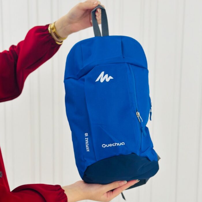 ⁦شنطة مدرسية 15 انش لون أزرق وكحلي⁩ - الصورة ⁦3⁩