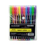 ⁦طقم أقلام حبر ملون عدد 12 قلم⁩ - الصورة ⁦2⁩