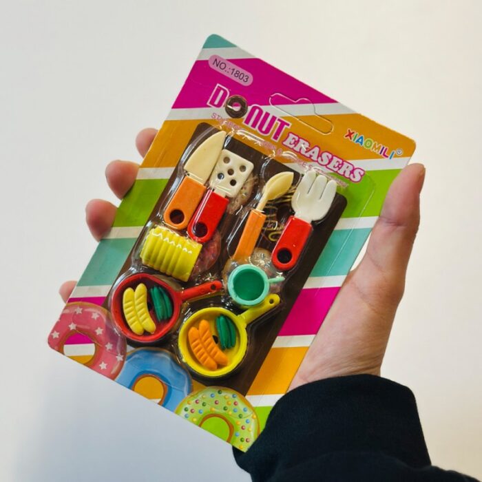 ⁦طقم محايات رصاص من 4 قطع على شكل أدوات مطبخ⁩ - الصورة ⁦2⁩