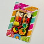 ⁦طقم محايات رصاص من 4 قطع على شكل أدوات مطبخ⁩ - الصورة ⁦3⁩