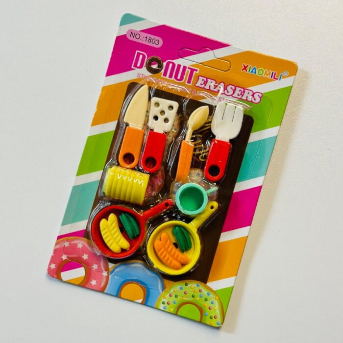 ⁦طقم محايات رصاص من 4 قطع على شكل أدوات مطبخ⁩ - الصورة ⁦3⁩