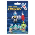 ⁦طقم محايات رصاص من 4 قطع على شكل رجل الفضاء⁩ - الصورة ⁦2⁩