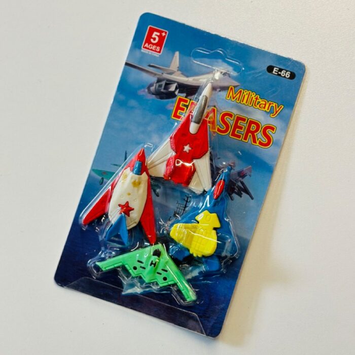 ⁦طقم محايات رصاص من 4 قطع على شكل طيارات⁩ - الصورة ⁦2⁩