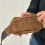 ⁦شنطة (حقيبة) كروس خصر جلد متعددة الألوان⁩ - الصورة ⁦6⁩