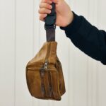 ⁦شنطة (حقيبة) كروس خصر جلد متعددة الألوان⁩ - الصورة ⁦9⁩