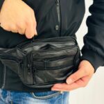 ⁦شنطة (حقيبة) كروس خصر جلد متعددة الألوان⁩ - الصورة ⁦14⁩