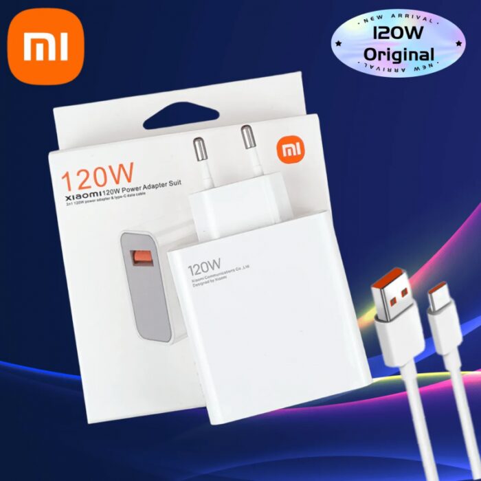 10326881_67db88a3e5f09 شاحن شاومي سريع 120 وات mi super fast charging عظمة + وصلة - الصورة 1