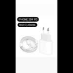 ⁦شاحن ايفون سريع 25 وات عظمة بمدخل تايب سي + وصلة شحن سريع⁩ - الصورة ⁦3⁩