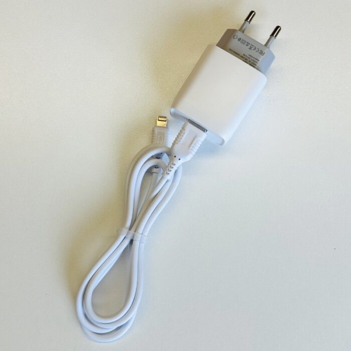 ⁦شاحن ايفون انستي 18 وات عظمة + وصلة⁩ - الصورة ⁦3⁩