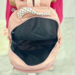 ⁦شنطة مدرسة 16 انش لون زهري⁩ - الصورة ⁦4⁩