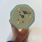 ⁦كرة ثلج بلورة بتصميم خاتم لون أزرق⁩ - الصورة ⁦3⁩