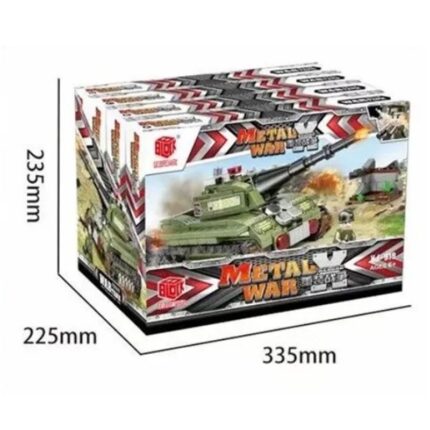 لعبة الحرب والدبابات تركيب مكونة من 375 قطعة نموذج B