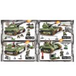 ⁦لعبة الحرب والدبابات تركيب مكونة من 396 قطعة نموذج C⁩ - الصورة ⁦3⁩