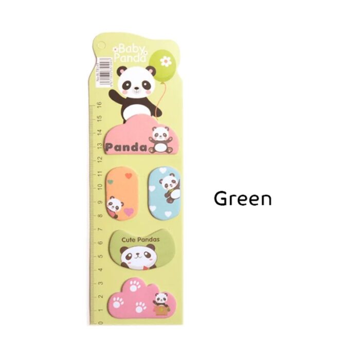 ⁦كرت ورق ملاحظات بتصميم دب باندا (قطعة واحدة)⁩ - الصورة ⁦4⁩