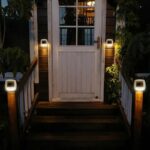 ⁦مصباح حائط يعمل بالطاقة الشمسية⁩ - الصورة ⁦3⁩