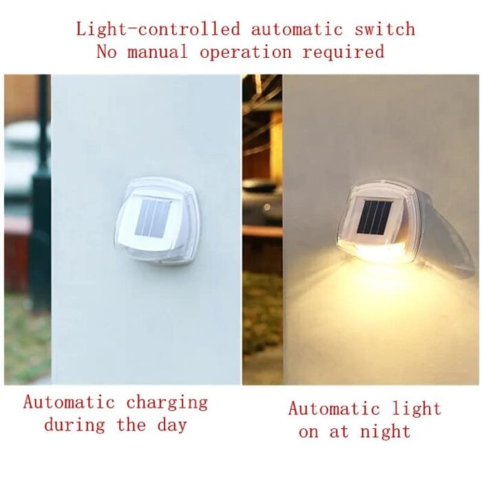 ⁦مصباح حائط يعمل بالطاقة الشمسية⁩ - الصورة ⁦5⁩