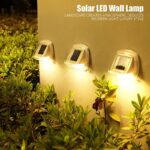 ⁦مصباح حائط يعمل بالطاقة الشمسية⁩ - الصورة ⁦8⁩