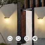 مصباح الطاقة الشمسية جانبي للاستخدام الخارجي