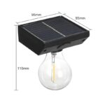 ⁦مصباح الطاقة الشمسية جانبي للاستخدام الخارجي⁩ - الصورة ⁦6⁩